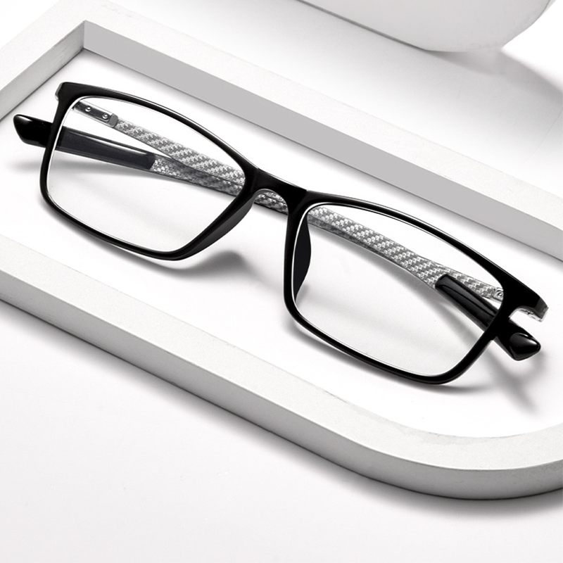 BUSINESS-LESEBRILLE AUS CARBONFASER MIT BLAULICHTSCHUTZ