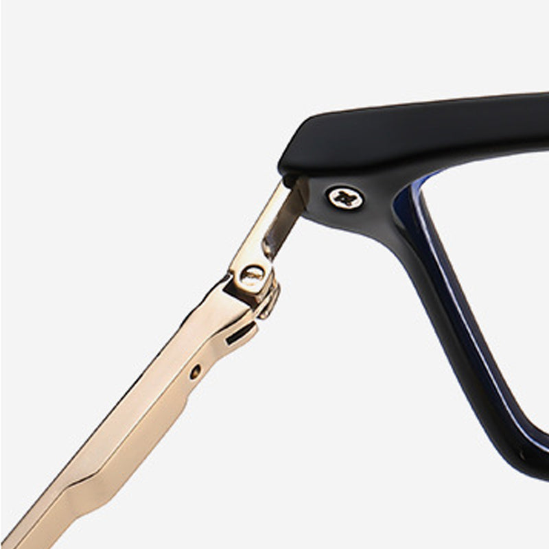 USOPTIGAZE SQUARE SPRING LARGE FRAME PHOTOCHROMIC READING GLASSES