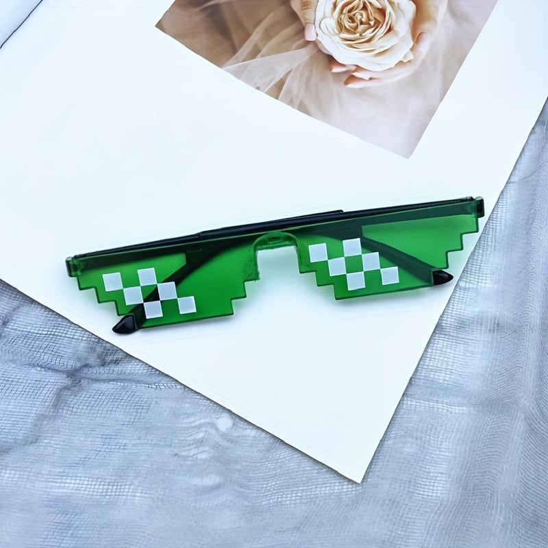 GAFAS DE SOL DE MODA SIN MONTURA CON ESTAMPADO DE MOSAICO