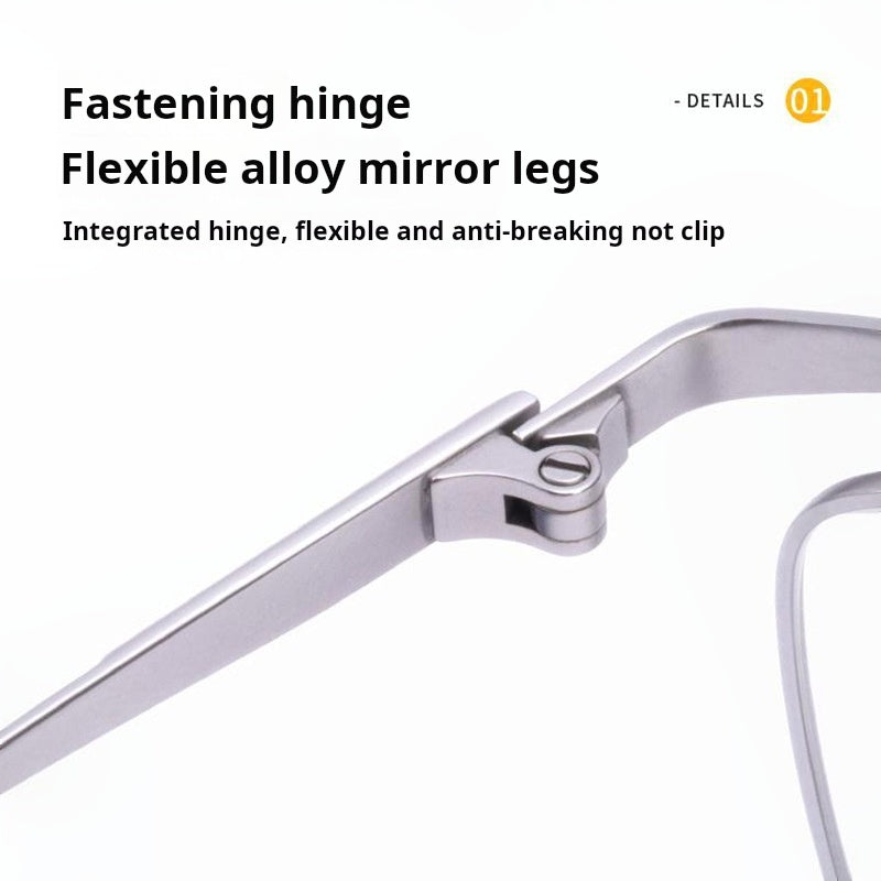 #95324BUSINESS METAL FLIP DUAL-PURPOSE MULTI-FOCAL READING GLASSES