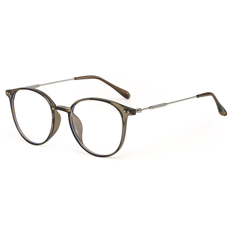 Gafas con remaches de metal simples