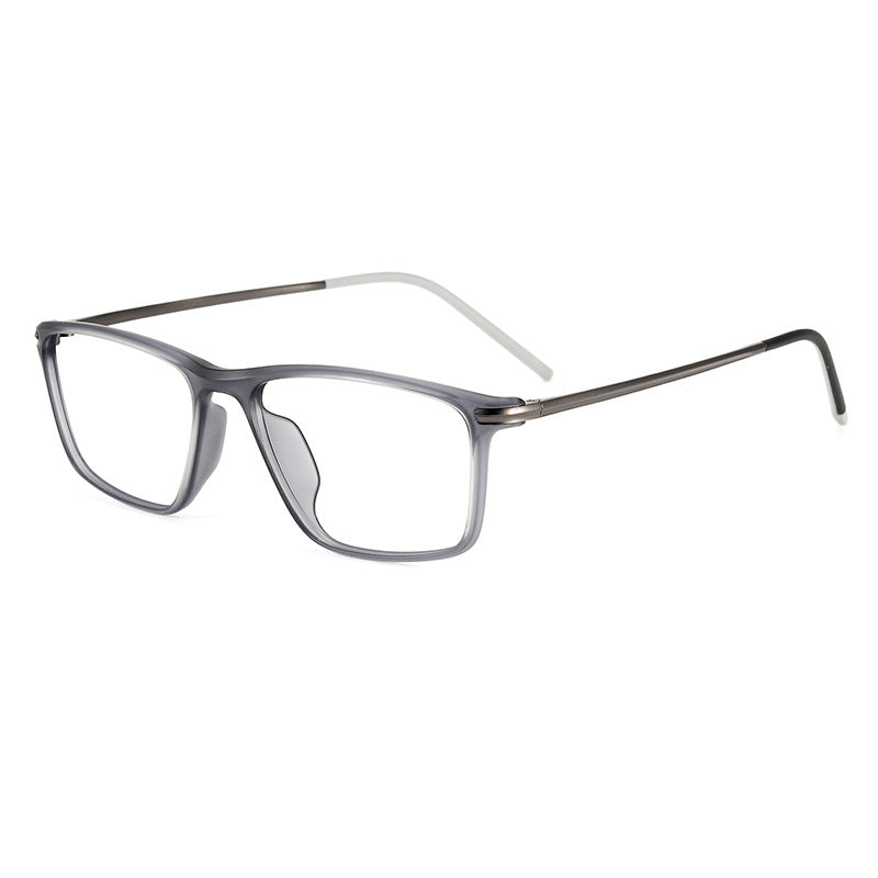 #95347USOPTIGAZE BUSINESS SQUARE METAL FULL FRAME ULTRA-LIGHT GLASSES