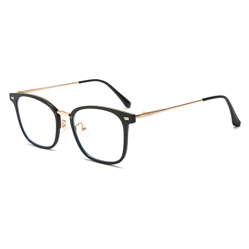 Brille mit eckigem Gestell