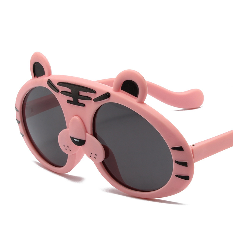 CHILDREN'S OUTDOOR CARTOON SILICONE SUNGLASSES