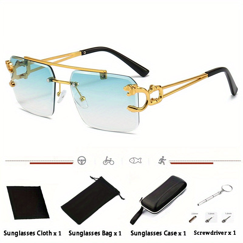 RETRO-FUTURISTISCHE STEAMPUNK-SONNENBRILLE