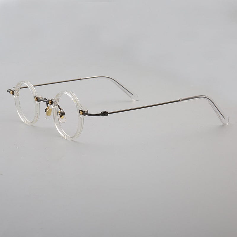 Tatsuo Retro Kleine runde Acetatbrille