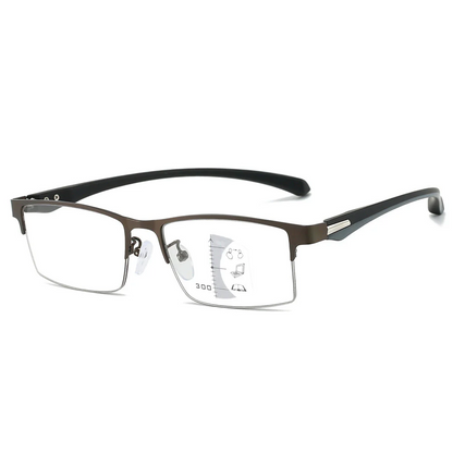 #95313 USOPTIGAZE FASHION TITANIUM ULTRA-LIGHT SHOCKPROOF IMPACT-RESISTANT READING GLASSES