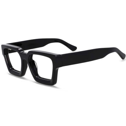 Lew Vintage Square Acetate Glasses Frame